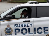 Four people injured after party bus in Surrey turns violent