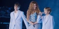 El conmovedor momento en que Shakira cantó con sus hijos ante 45 mil personas en su 2° show en Buenos Aires