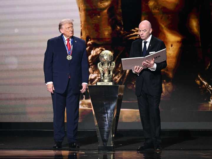 Trump wins FIFA’s new peace prize