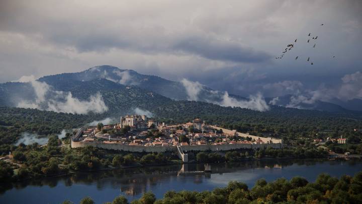 Así era Tui hace 800 años, cuando se consagró su catedral
