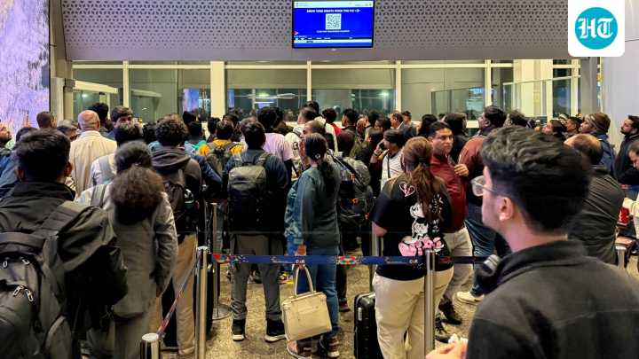 IndiGo continues to face flight disruptions, chaos at airports again