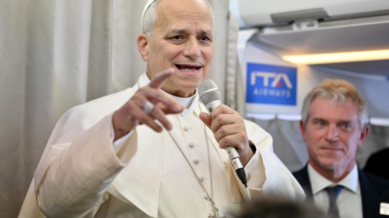 “Es mejor buscar maneras de diálogo”: el papa León XIV habla sobre la tensión entre EE.UU. y Venezuela