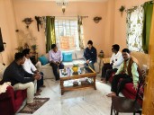 LoP visits home of Tripura deceased MBBS student, Expresses grief