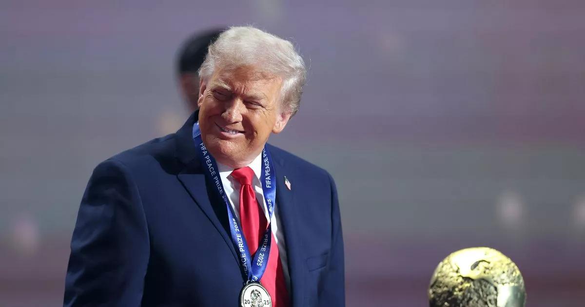 Donald Trump gifted first ever FIFA Peace Prize and claims he's saved 'millions'