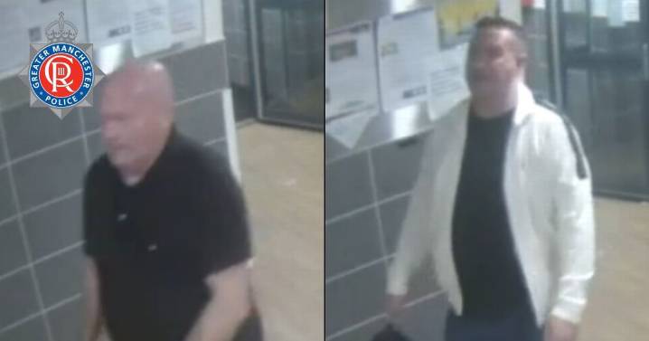 Police issue CCTV images after person racially abused at Salford flats