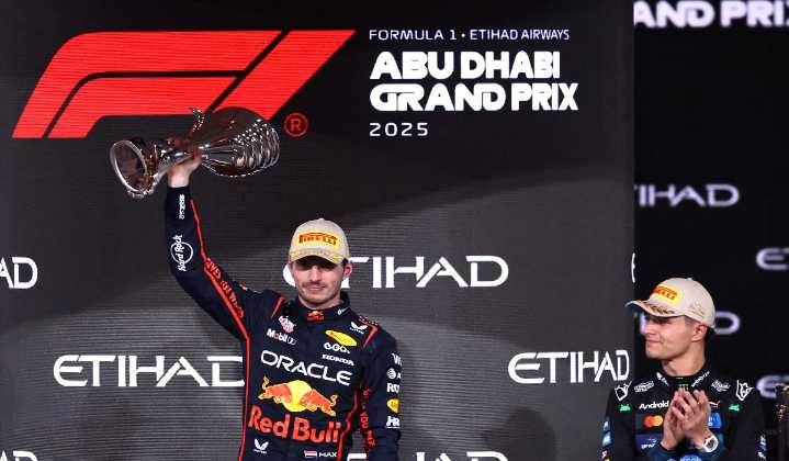 Max Verstappen levanta la cara tras perder título de pilotos “Podemos estar orgullosos de nuestra remontada”