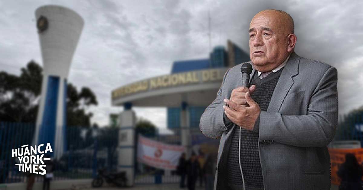 UNCP elige a César Ortíz como rector encargado ante retraso en la elección de nuevas autoridades