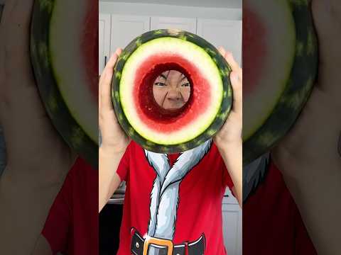 She made chocolate covered watermelon 🤪🤩 LeoNata family #shorts