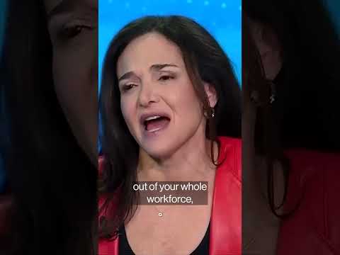 Women are now leaning out in the workplace, Sheryl Sandberg says #shorts #womeninbusiness