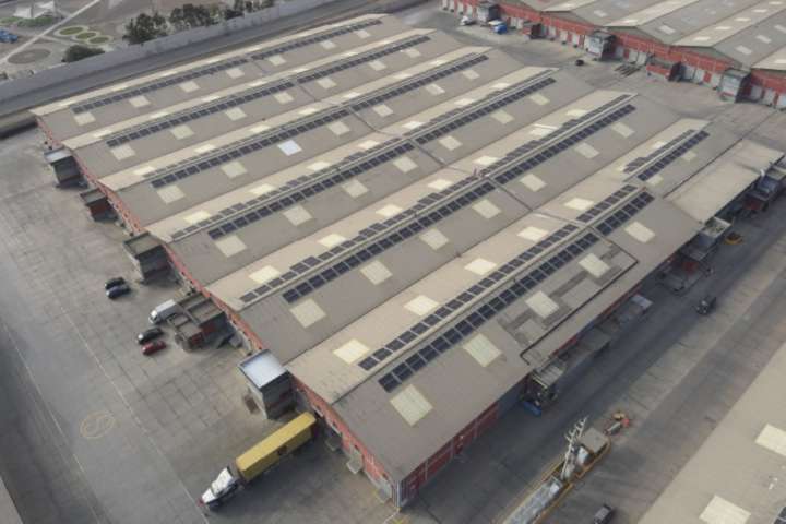 Inauguran primera planta fotovoltaica de gran escala en condominio logístico