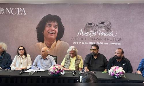NCPA to host two day tribute to Zakir Hussain on December 14 and 15