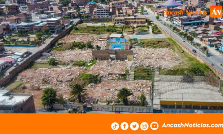 Huaraz: gerente del GORE Áncash señala que revisión del OSCE retrasa reinicio de obra del colegio Santa Rosa