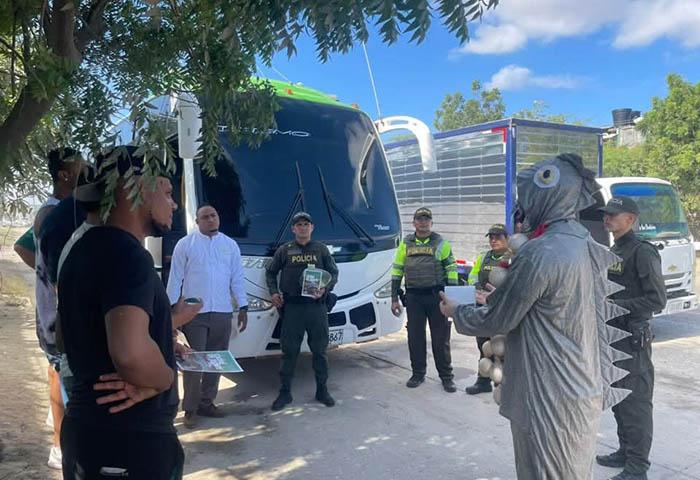 Control y sensibilización en vías del Magdalena para detener la venta de huevos de iguana