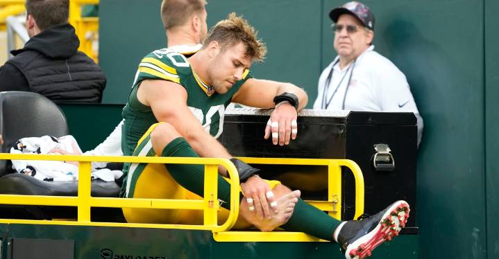 Lukas Van Ness’ foot injury might cost him more time for the Green Bay Packers
