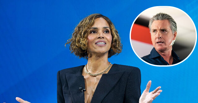 Halle Berry: Gavin Newsom 'Probably Should Not Be the Next President'