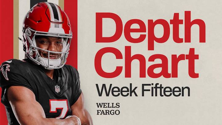 Falcons depth chart released for rematch with Tampa Bay Buccaneers