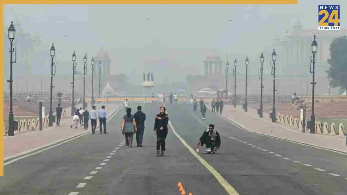 Delhi Weather: AQI improves to ‘poor’ but toxic smog continues to choke the city