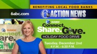 6abc Dunkin' Holiday Food Drive Telethon