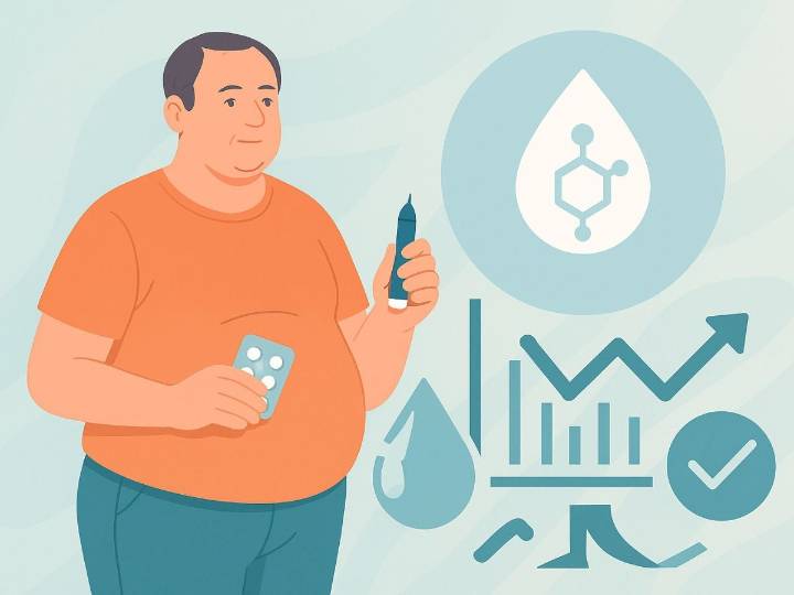 Nuevo fármaco experimental reduce peso y controla azúcar en diabetes tipo 2: estudio fase 2