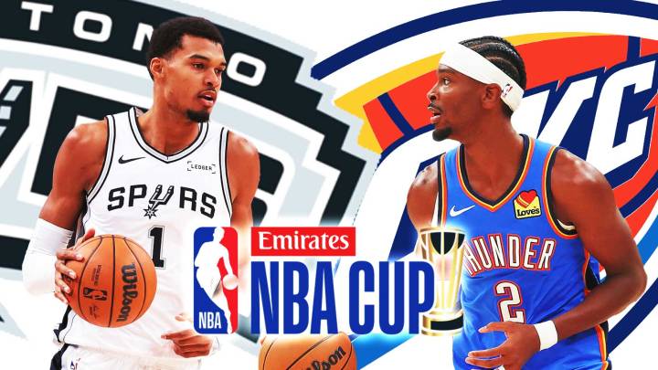 Spurs vs. Thunder 2025 NBA Cup Semifinals prediction, odds, pick
