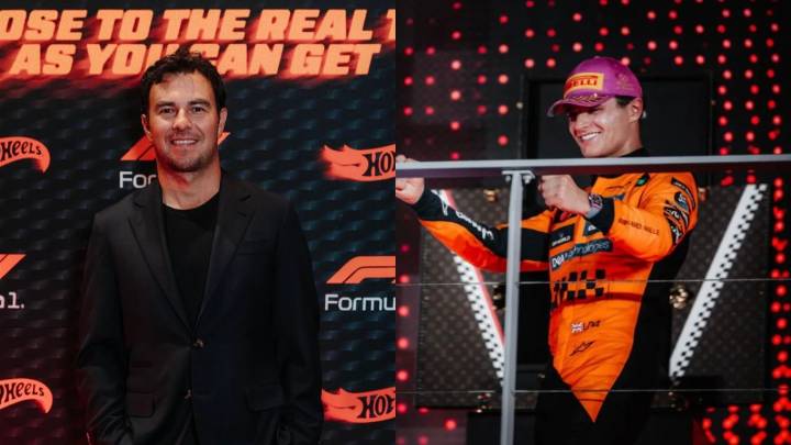 Checo Pérez y los pilotos que festejaron el campeonato de Lando Norris en F1: “Merecido”