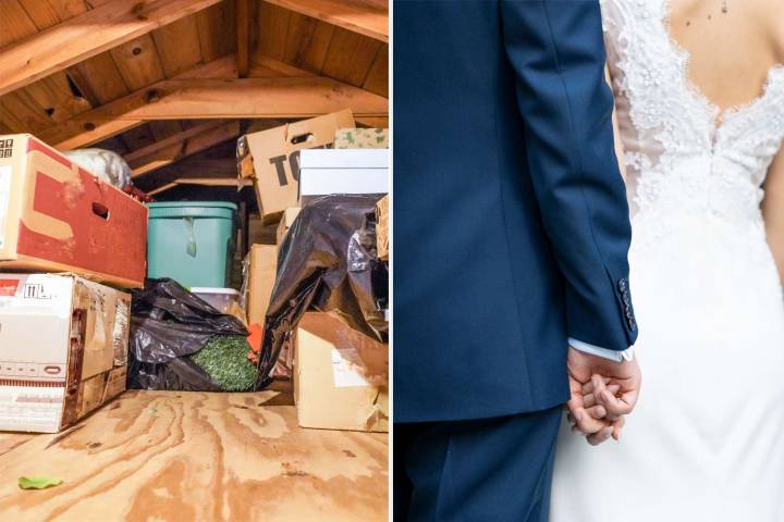 Bride Finds Something Unexpected for Her Wedding Hidden in Attic of New House