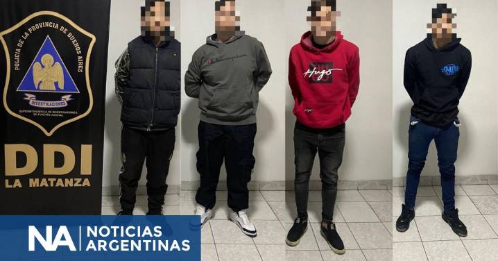 Detuvieron a una banda que se dedicaba a entraderas en La Matanza
