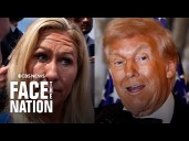 Trump calls Marjorie Taylor Greene's views "those of a very dumb person"