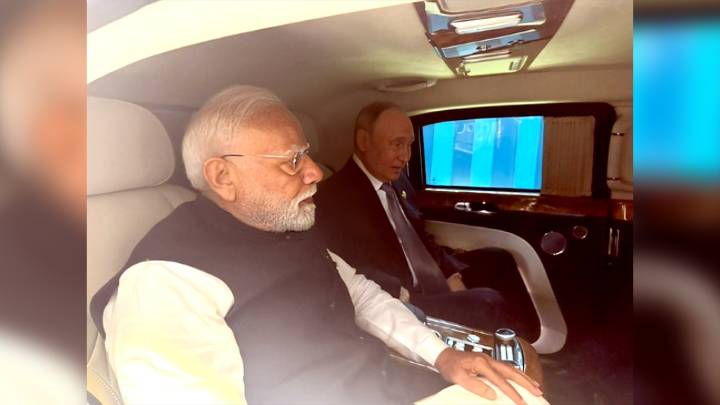 Just two friends in a car: Vladimir Putin on his viral carpool with PM Modi