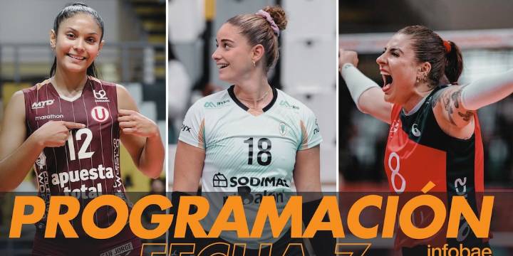 Programación de la fecha 7 de la Fase 1 de la Liga Peruana de Vóley 2025/26: partidos, horarios y canal de TV