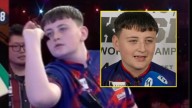 Teenage darts sensation fires cheeky dig at his hero Gary Anderson