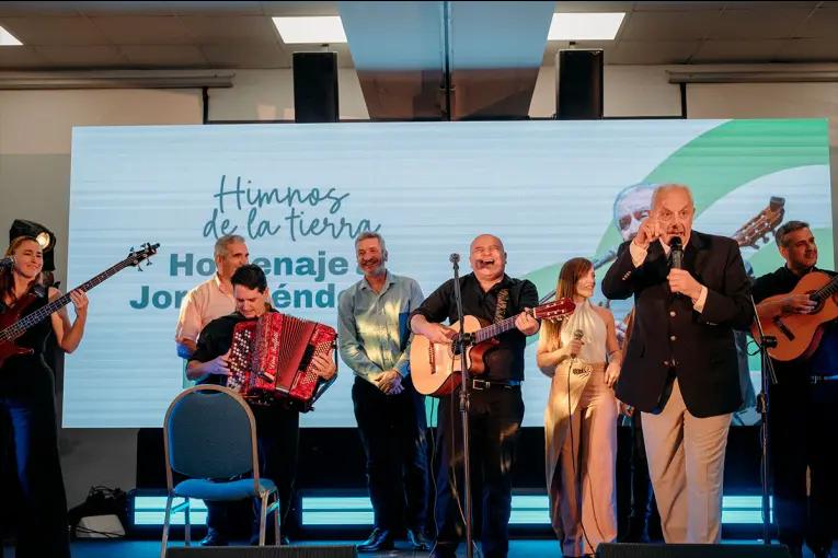 Emotivo homenaje a Jorge Méndez y su imborrable legado como máximo referente del cancionero entrerriano