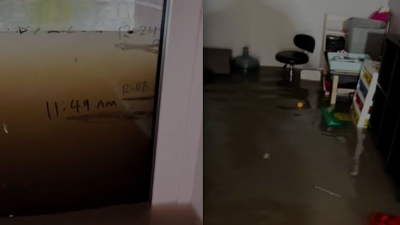 Casa queda sumergida tras peligrosas inundaciones en el estado de Washington