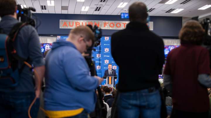 What's first priority for Auburn football coach Alex Golesh?