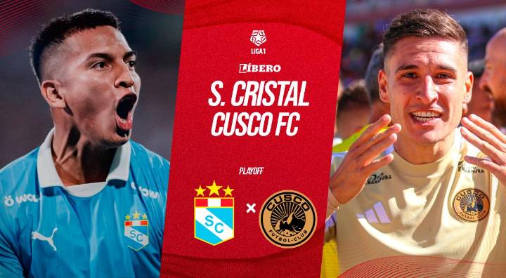 Sporting Cristal vs Cusco FC EN VIVO: a qué hora juega, pronóstico y dónde ver la ida de playoffs por Liga 1