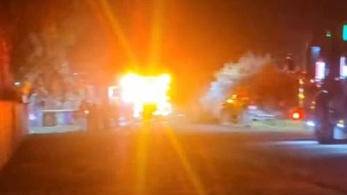 Firefighters respond to mobile home blaze in East Orosi