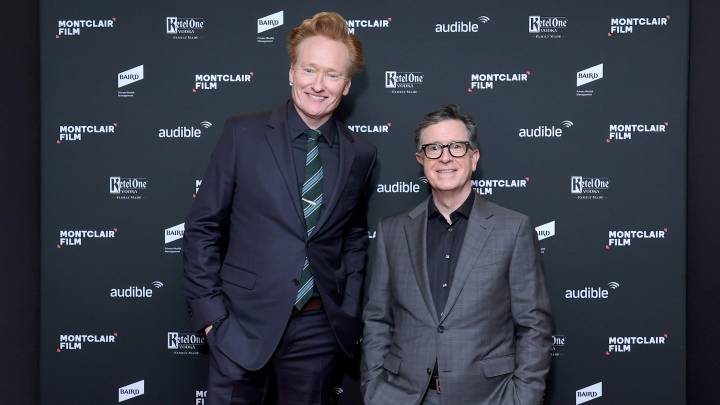 Conan O’Brien Gives Stephen Colbert Advice on Life After Late Night
