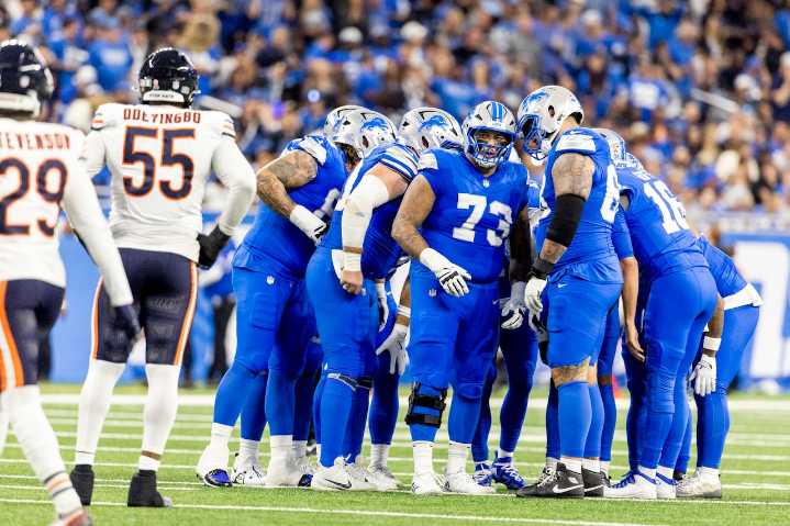 Detroit Lions get starting OG, handful of others back at practice