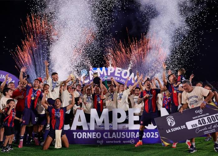 Otro título para el DT Jorge Bava en el 2025, Cerro Porteño Campeón en Paraguay