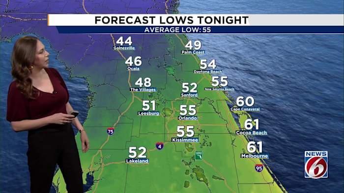 Fronts bring changing weather conditions to Central Florida. Here’s your forecast