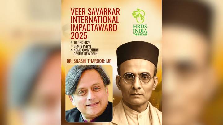 Shashi Tharoor, chosen for Veer Savarkar award, says won’t accept; organisers say he knew in advance