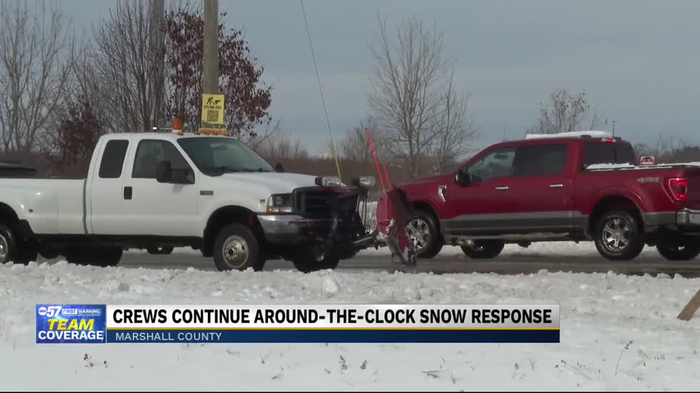 INDOT, local county departments prepare for another round of wintery weather Monday