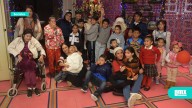 Felices gozaron de su posada navideña niños de varias casas hogar