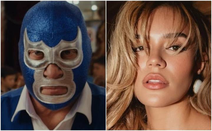 Blue Demon presume de su amistad con Bad Bunny y de su baile con Karol G
