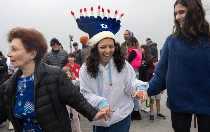 Public menorah lightings to mark start of Hanukkah in LA, OC