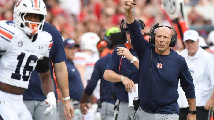 New Auburn coach Alex Golesh will retain defensive coordinator DJ Durkin