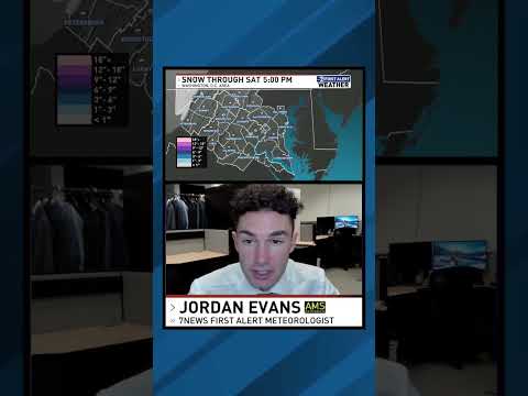 WINTER ALERT: Saturday night snowfall in DC, how much to expect
