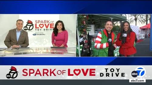 ABC7 Spark of Love Toy Drive underway in Cerritos