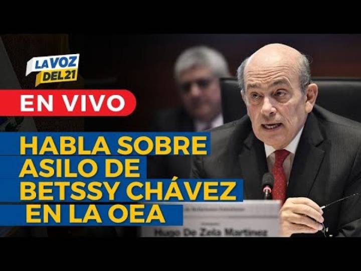 EN VIVO Perú presenta en la OEA propuesta para "revertir evolución negativa" del asilo político
