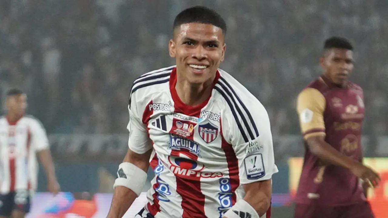 Junior es una 'aplanadora'; vea el golazo de José Enamorado contra Tolima, por la final de Liga